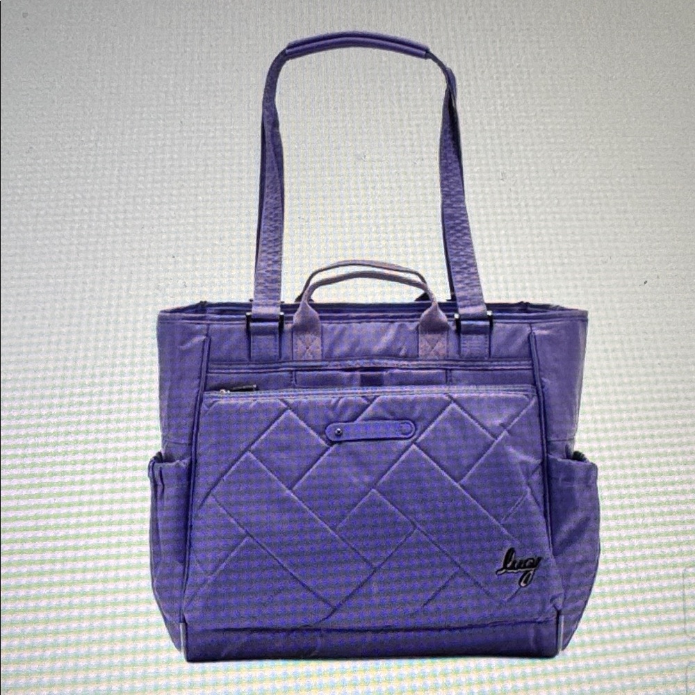 Lug Cabby SE Amethyst Purple Tote Bag New With Tags